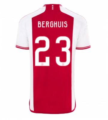 Ajax Steven Berghuis #23 Primera Equipación 2023-24 Manga Corta